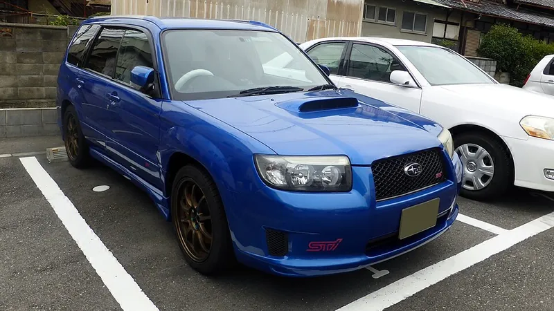 2002 Subaru Forester SG: Subaru Forester STi Version (SG) front